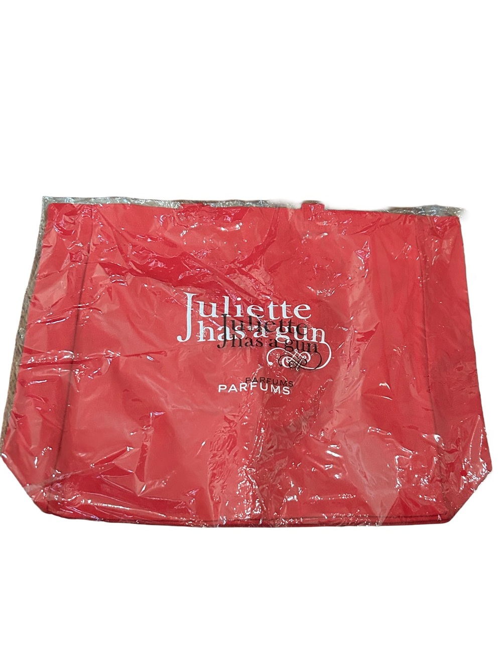 Juliette Has A Gun Simply Stand Out Tote Bag NIB Deadstock Luxury Canvas Pouch